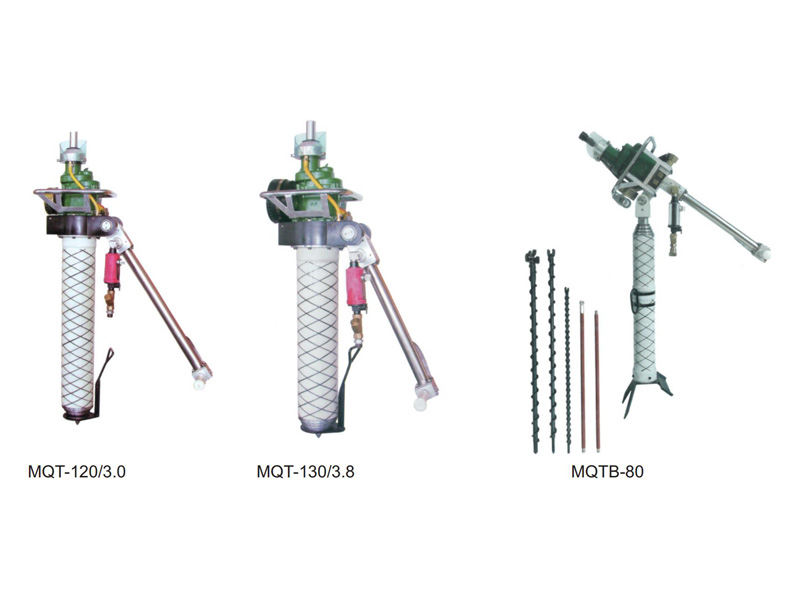 气动支腿式帮锚杆钻机